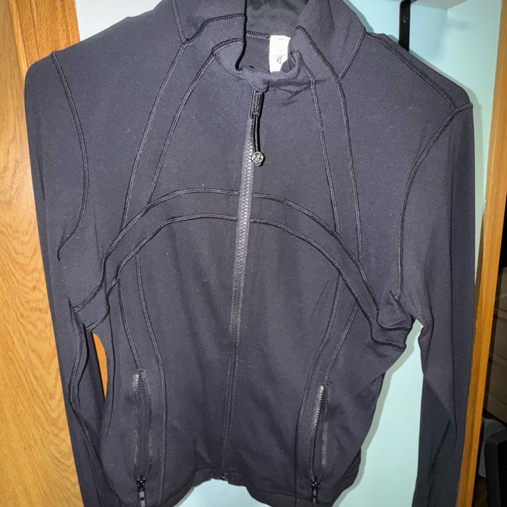 Black Women's Zip-Front Jacket